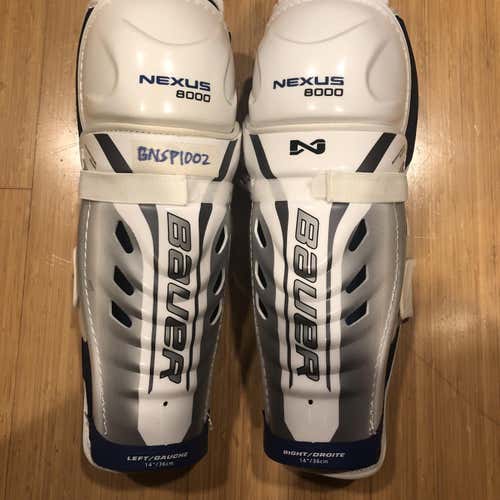 New Pro Stock Bauer Nexus 8000 Shin Pads