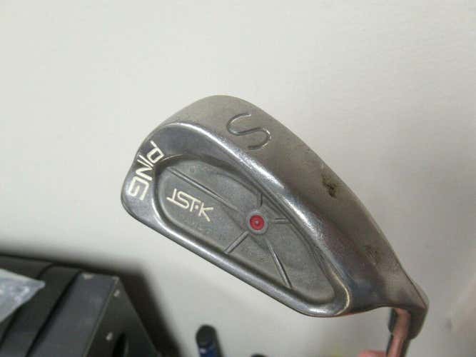 PING ISI K SAND WEDGE 54* FACTORY JZ STEEL STIFF RED DOT NEW GRIP