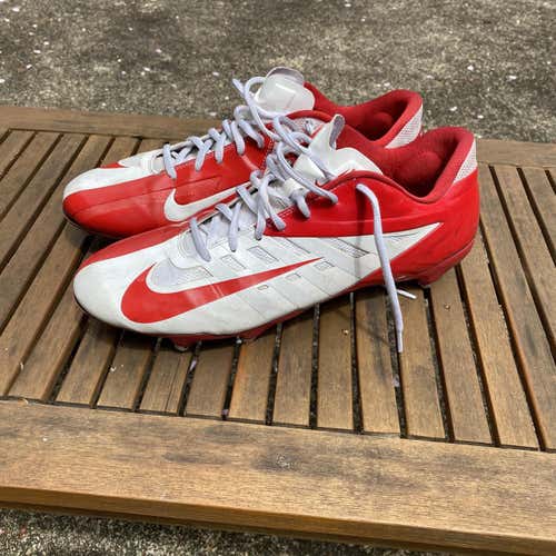 Red Men's Detachable Cleats Low Cut