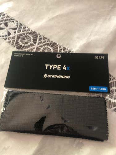 New StringKing Type 4x Semi-Hard Black Mesh