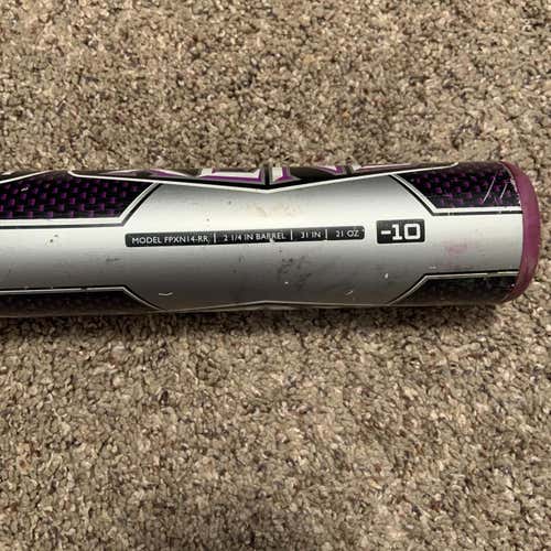 Gray Used Composite Xeno (-10) 21 oz 31" Bat