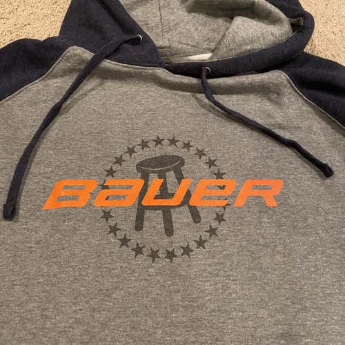 (NEW) BARSTOOL SPORTS SPITTIN' CHICLETS BAUER LARGE SWEATSHIRT HOODIE