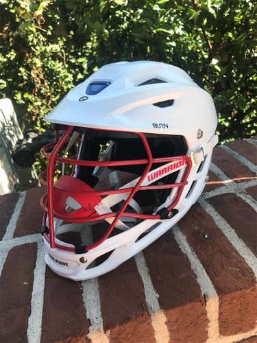 White Warrior Burn Helmet