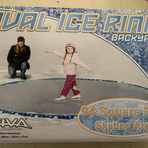 Oval Ice Rink Backyard