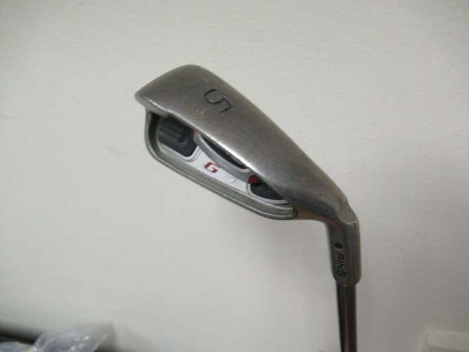PING G20 5 IRON FACTORY TFC169 GRAPHITE REGULAR FLEX BLACK DOT NEW GRIP