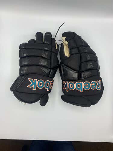San Jose Sharks Reebok 9000 15" Pro Stock Gloves - New