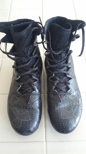 Black Used Adult 9.5 (Women's 10.5) Under Armour High Top