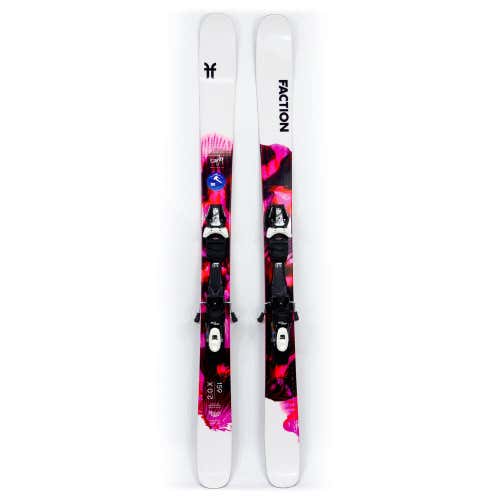159 Faction Prodigy 2.0X 2019/2020 All Mountain Freeride Skis with Bindings USED