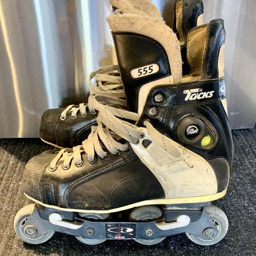 Senior CCM Tacks 555 Pump D&R (Regular) Size 9 (Will Fit a Shoe Size 10 - 11) Inline Skates
