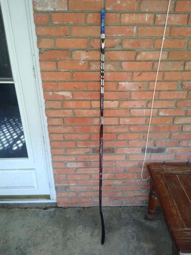 Mats Zuccarello N.Y. Rangers Used Senior Bauer Left Handed Vapor 1X Lite Hockey Stick Toe Pro Stock