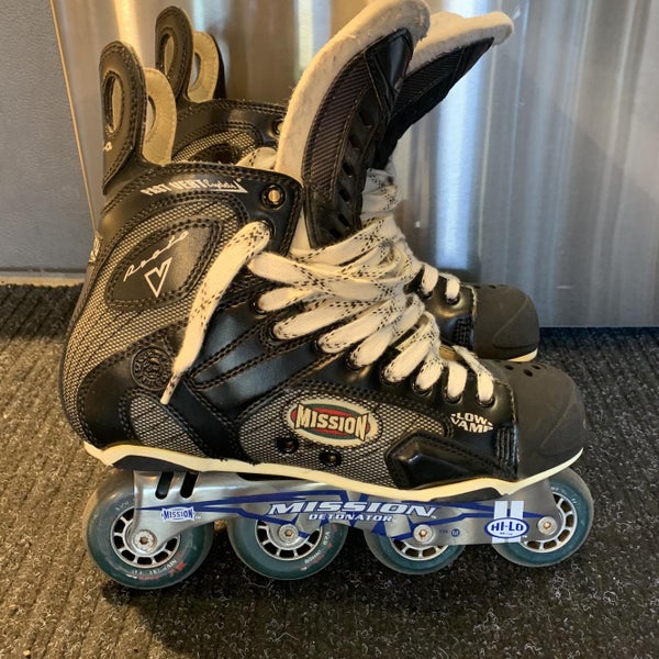 Senior Mission Proto V Inline Skates - New CCM Tongue - Size 10 D - Fit Small - Shoe Size 9-10