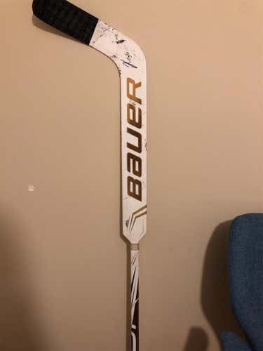 QMJHL Jacob goobie Signed Vapor2X Pro 25" Pro Stock Goalie Stick