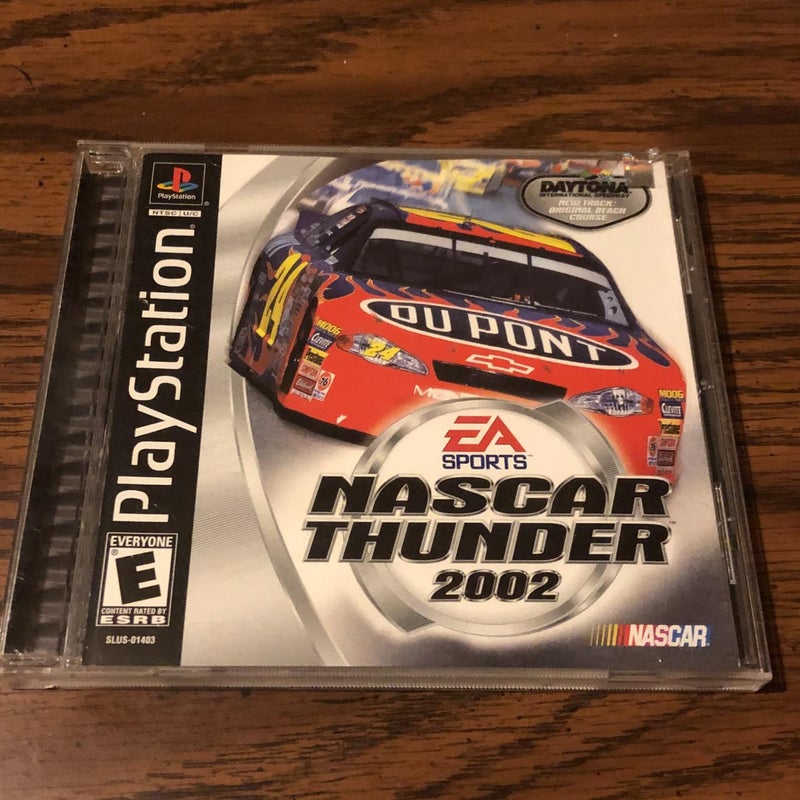 NASCAR Thunder 2002 PlayStation Video Game