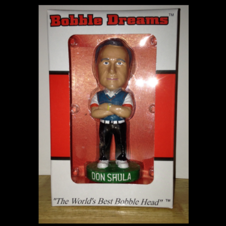 Don Shula Miami Dolphins "Bobble Dreams" Bobblehead
