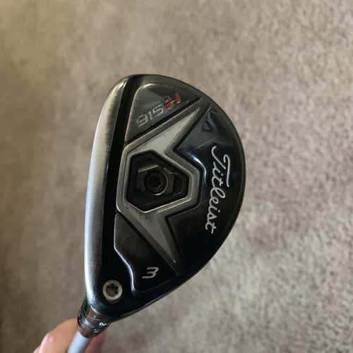 Lefty Titleist Hybrid Stiff Shaft