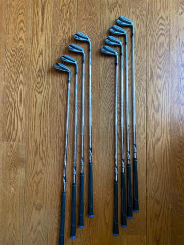 TaylorMade Speedblade Stiff Flex Steel Shaft Iron Set