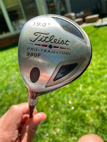 Used Left Handed 980F Stiff Flex 5 Wood Fairway Wood