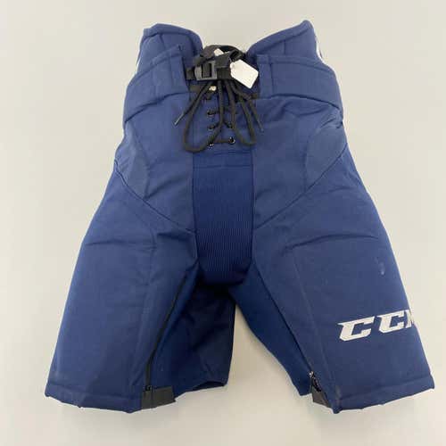 Used Navy Blue CCM HP32 Player Pants | Senior Large | Tulsa Oilers ECHL | EQ1132