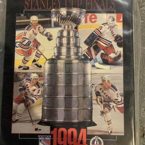 New York Rangers NY Rangers 1994 Stanley Cup Finals Program Sealed