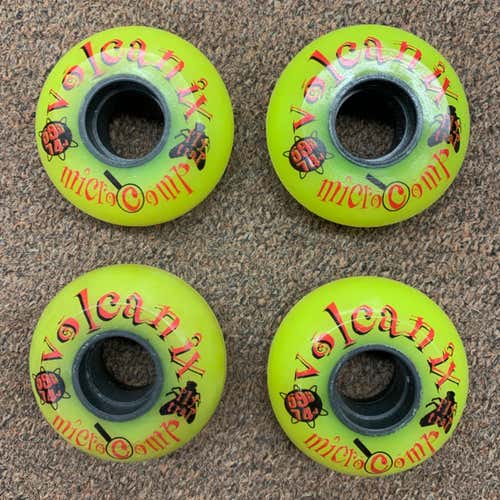 New Volcanix MicroComp Inline Wheels - 4 Pack 59mm