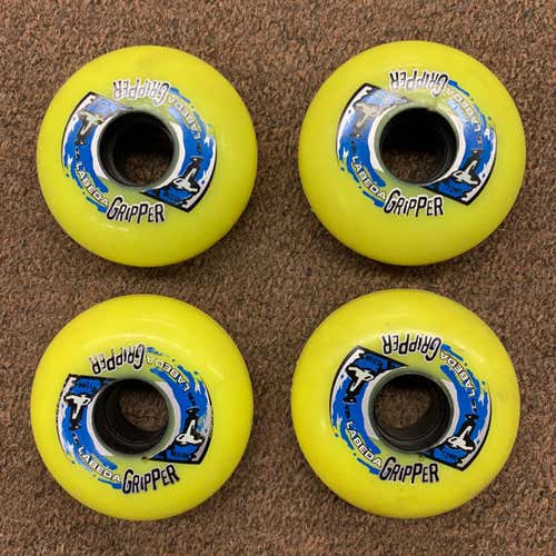 New Labeda Gripper Inline Wheels - 4 Pack 72mm