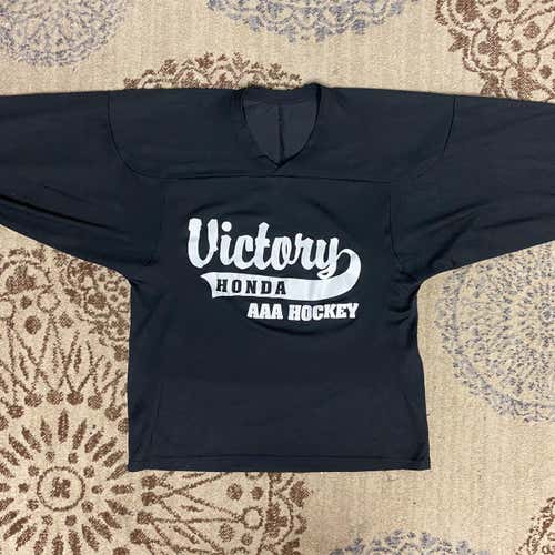 Black CCM Victory Honda AAA Adult Small Jersey