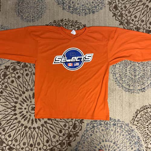 Orange Selects Hockey Large Jersey