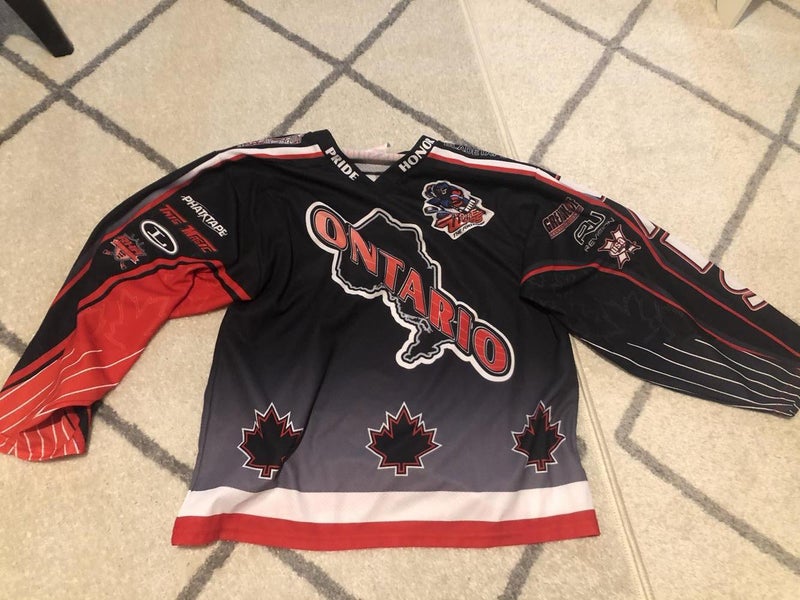 State Wars Black Ontario Jersey Large