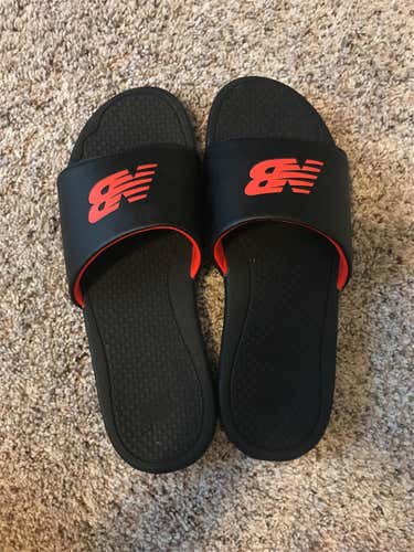 Black And Red Size 11 New Balance Sandals