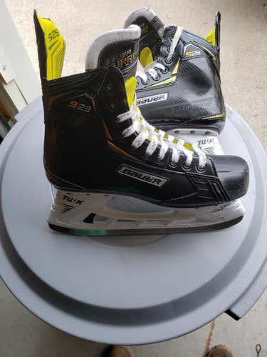 Senior Used Bauer Supreme S29 Hockey Skates D&R (Regular) Size 10