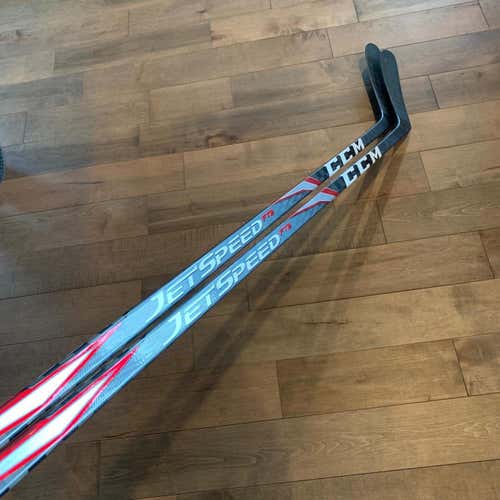 2 Pack - New CCM JetSpeed FT2 P29 65 Flex LH Hockey Stick