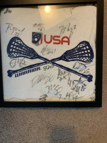 2010 Team USA Autographed Shirt