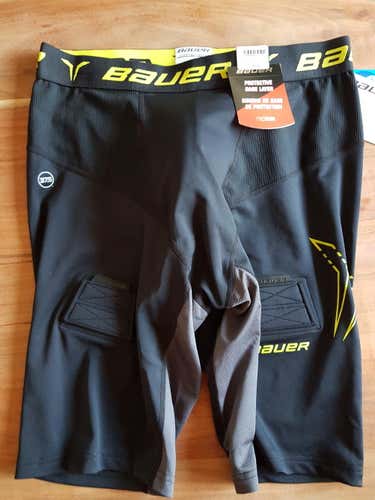 Black New Adult Men's XL Bauer Jock