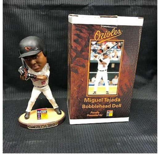 2005 MIGUEL TEJADA BALTIMORE ORIOLES BOBBLEHEAD FIGURINE SGA NEW 829