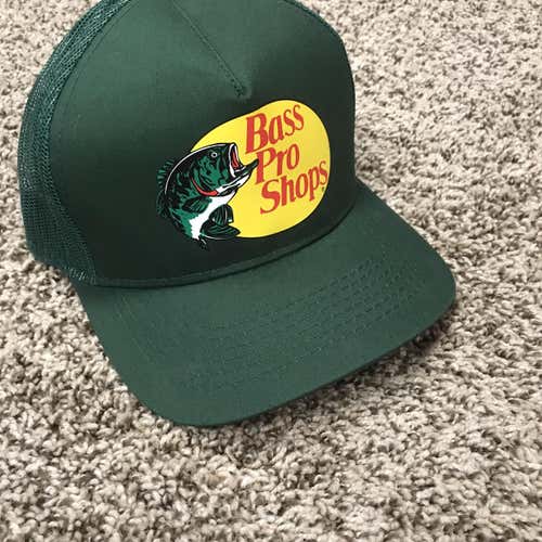 Bass Pro Shops Green Snapback Mesh Hat