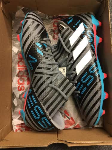 Silver Unisex Molded Cleats Adidas Nemeziz MESSI 17.3 FG 6.5 Cleats