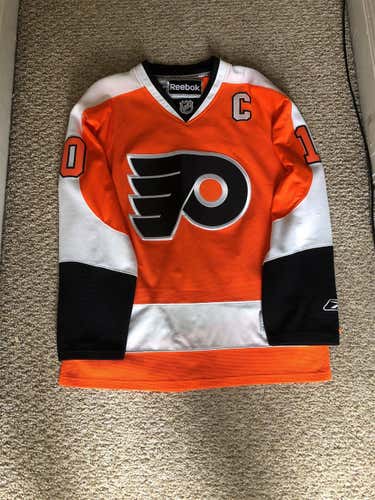 Orange Men's Philadelphia Flyers Medium Reebok  Jersey