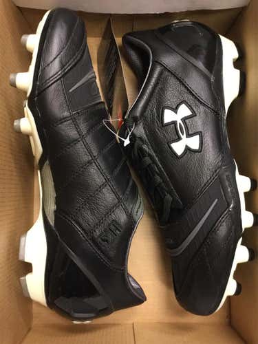 Black Unisex Molded Cleats Under Armour Dominate FG 6.5 Cleats