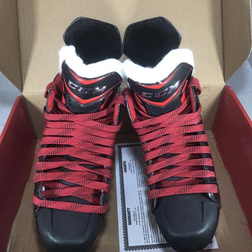 Junior New CCM JetSpeed 270 Hockey Skates D&R (Regular) Size 2