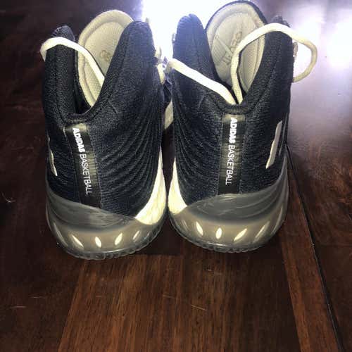 Black Men's 9.0 (Women's 10) Adidas Shoes