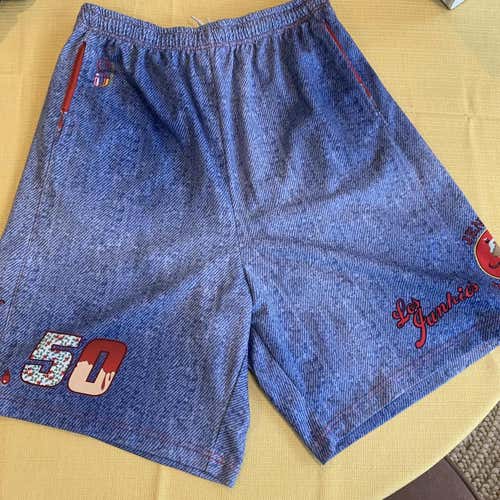 Jenkum Junkies Lacrosse Club Denim Blue XL Shorts
