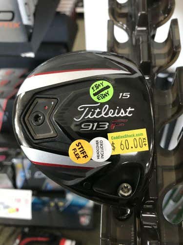 Titleist 913F 15* 3W MRH 42.5", Bassara 55 Hi Regular Flex Graphite #2156