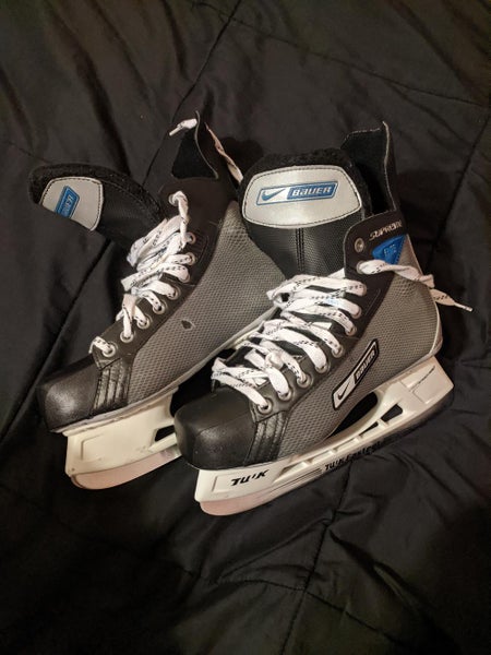 Senior Used Bauer Supreme Elite Lightweight Pro Skates Size 8