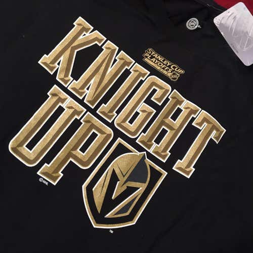 NHL Vegas Golden Knights Black Men's XXL T-Shirts by Fanatics