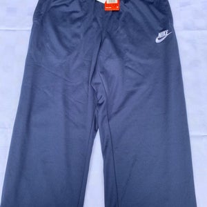 New classic Adult Men's Large Nike track Pants- navy color