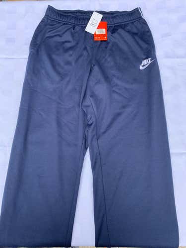 New classic Adult Men's Large Nike track Pants- navy color