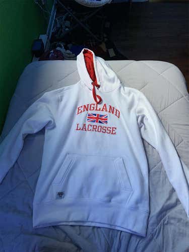 Lacrosse Hoodie White