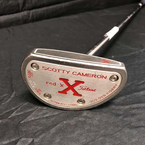 Used Right Handed Scotty Cameron Red X 34" Putter