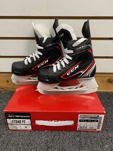 New Youth size 11 CCM JetSpeed FT340 Hockey Skates