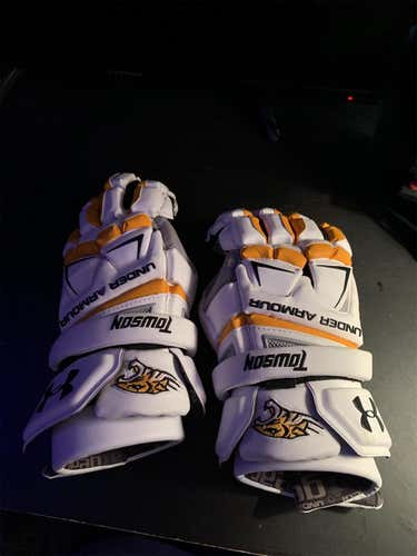New Under Armour Engage Lacrosse Gloves (Towson)
